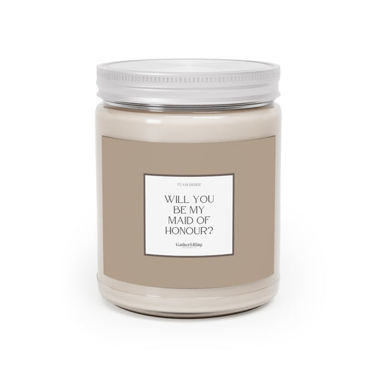 Ask Your Maid of Honour Candle