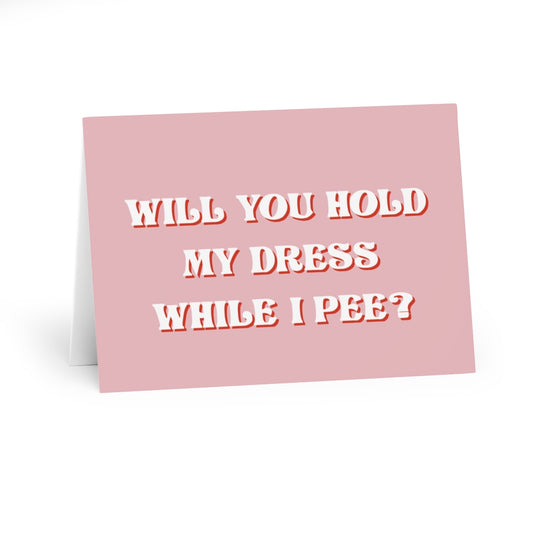 Funny Ask Your Bridesmaid Card